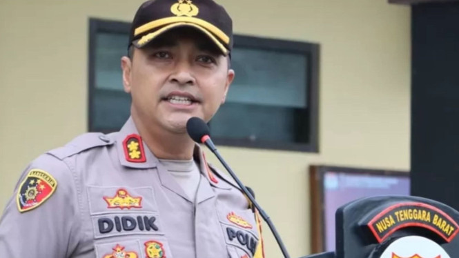 Eks Kapolres Bima Kota, AKBP Didik Putra Kuncoro.