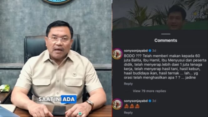 Wakil Ketua BGN Bidang Operasional Pemenuhan Gizi, Irjen Pol Sony Sanjaya.