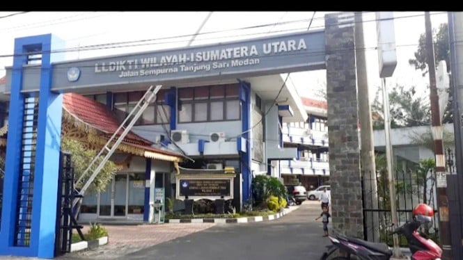 Kantor LLDIKTI Wilayah I Sumut.