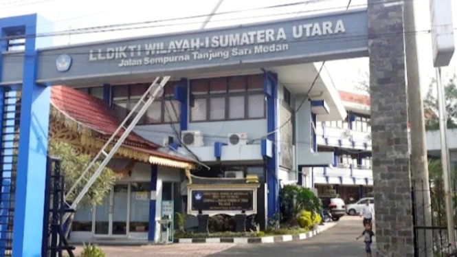 Kantor LLDIKTI Wilayah I Sumut.