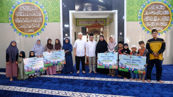 Pertamina Sumbagut Peringati Nuzulul Qur’an dan Santuni Anak Yatim.