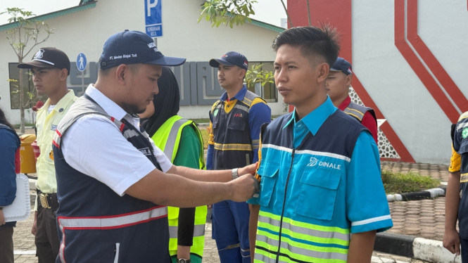 Apel persiapan tol Medan-Binjai hadapi arus mudik Lebaran 2026.