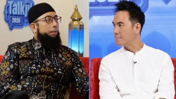 Ustaz Khalid Basalamah dan Daniel Mananta.