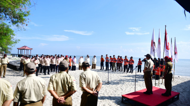 DPW PKS Sumut Gelar Apel Siaga Anggota DPRD se-Sumut, di Kabupaten Sergai.