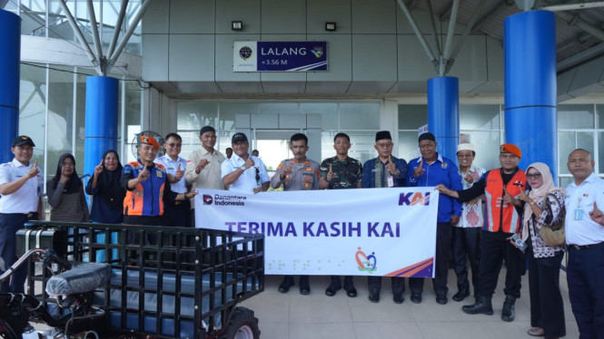 KAI Gelar Bakti Sosial di Kabupaten Batu Bara.