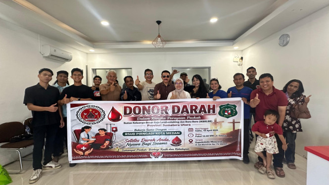 IKBRLBB Sumut Bersama RSUD dr. Pirngadi Gelar Donor Darah.