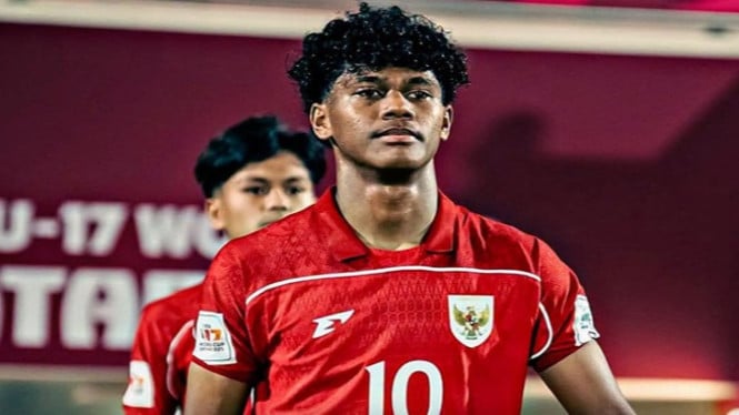 Pemain Timnas Indonesia U-19, Fadly Alberto.