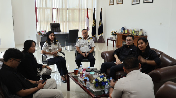 Sinergi Imigrasi Belawan dan Ombudsman Sumut.