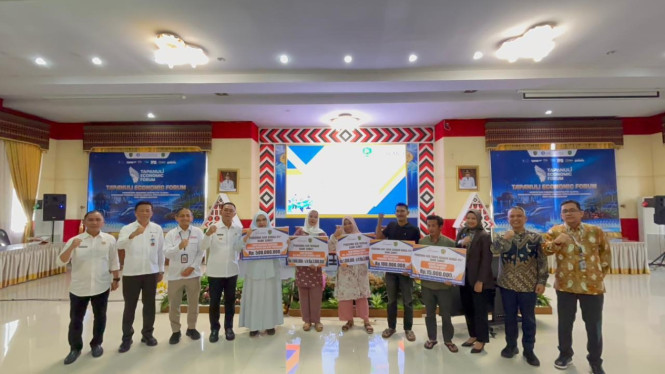 Bank Sumut luncurkan KUR BERKAH di Tapanuli Economic Forum 2026.