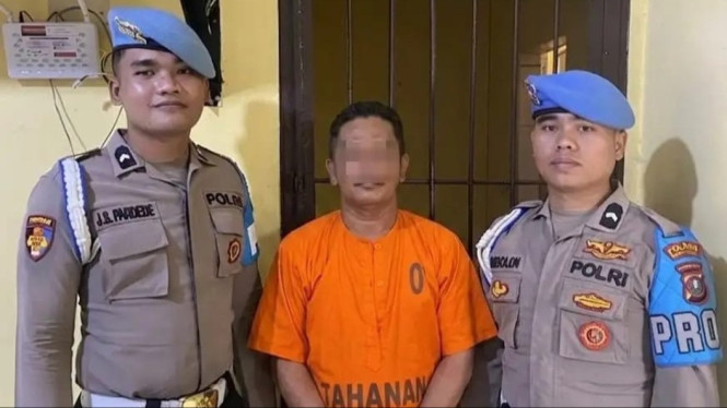 Propam Polres Tapteng saat amankan Aipda JEB.