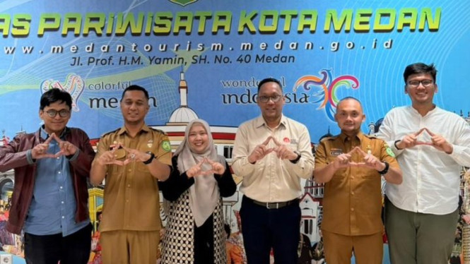 IAI Sumut silaturahmi dengan Dinas Pariwisata Kota Medan.