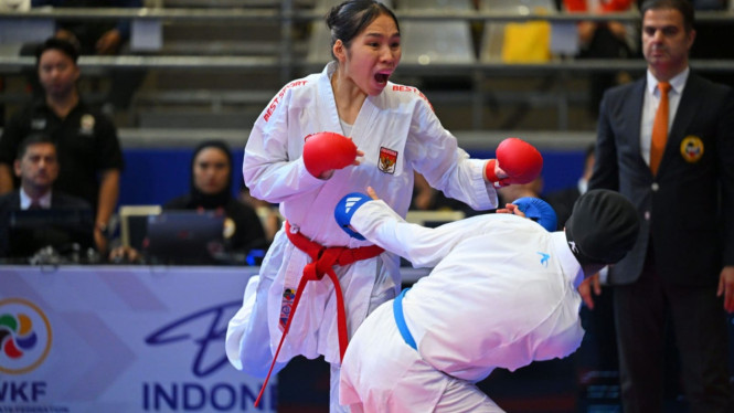 Mahasiswi USU, Leica Al Humaira Lubis Juarai Karate Asia.