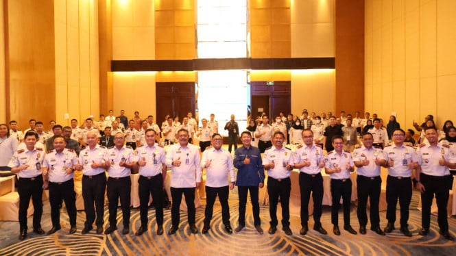 Kepala Kantor Wilayah Direktorat Jenderal Imigrasi Sumut, Dr Parlindungan saat hadiri Media Tour.