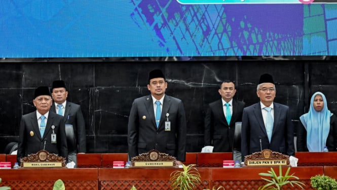 Pemprov Sumut Raih WTP ke-12, Bobby Nasution: Semangat untuk Meningkatkan Kinerja Pengelolaan Keuangan Berkualitas