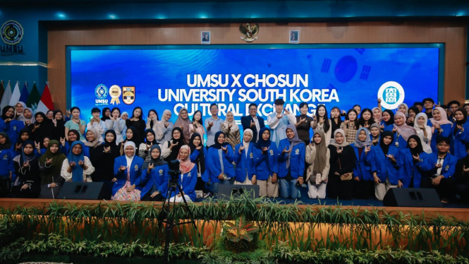 UMSU dan Chosun University Korea Selatan Gelar Pertunjukan Tari Tradisional.