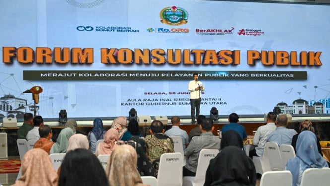 Transformasi Digitalisasi Pelayanan Publik, Gubernur Sumut: Prinsipnya Mempermudah Jangan Sampai Mempersulit