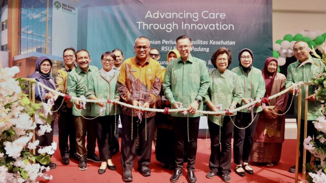 Peresmian perluasan fasilitas RSU Bunda Padang.