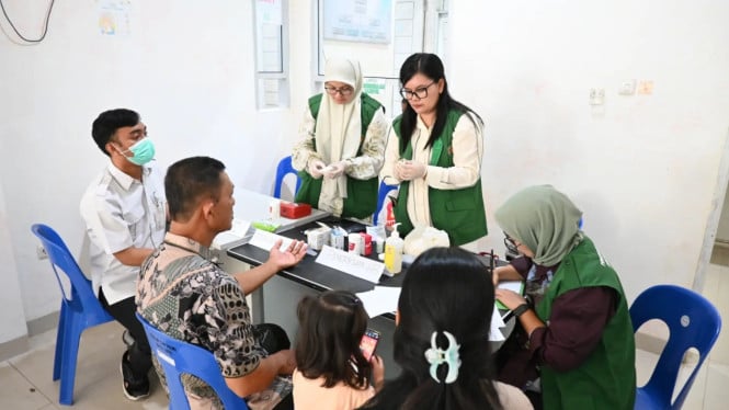Pengabdian FK USU di Tano Niha, di Kabupaten Nias Utara.