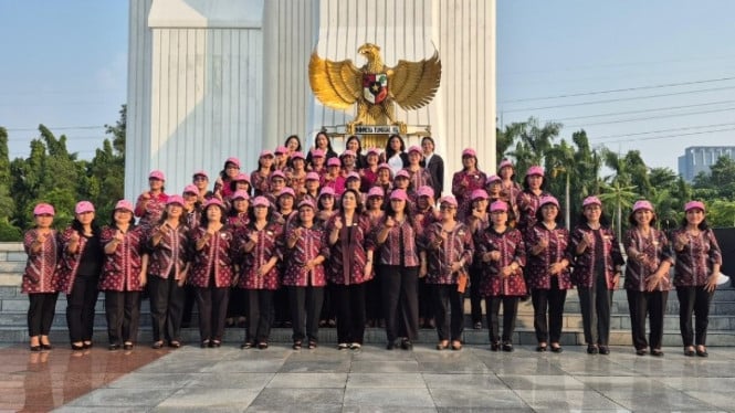 HUT ke-19, PSBI menggelar ziarah nasional di Taman Makam Pahlawan Nasional Utama Kalibata, Jakarta.