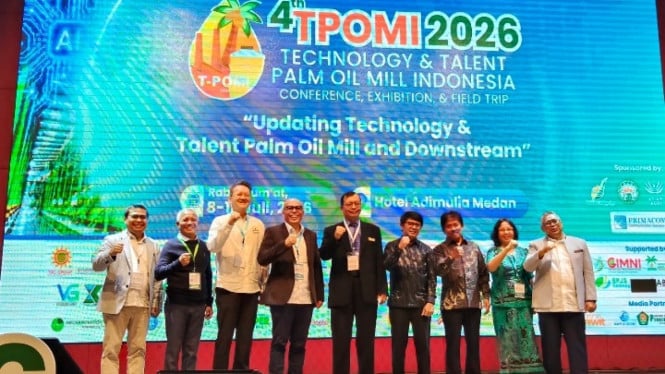Gelaran 4th Technology and Talent Palm Oil Mill Indonesia (TPOMI) 2026.