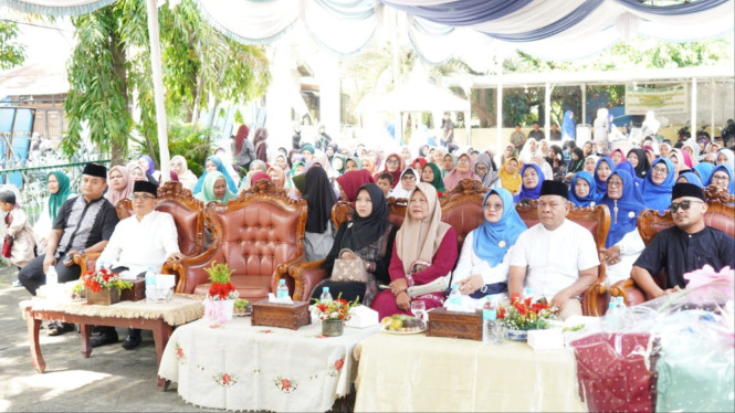 Peringatan 1 Muharram 1448 Hijriah, di Masjid Al Istiqomah, Jalan Vetpur Utama, Dusun XI, Desa Medan Estate, Kecamatan Percut Sei Tuan, Deli Serdang.