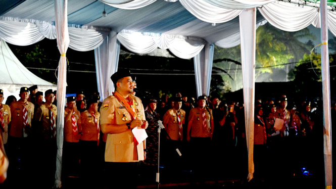 Bermalam Bersama Ribuan Pramuka di Sibolangit, Bobby Nasution: Kalian adalah Calon Pemimpin Masa Depan Sumut