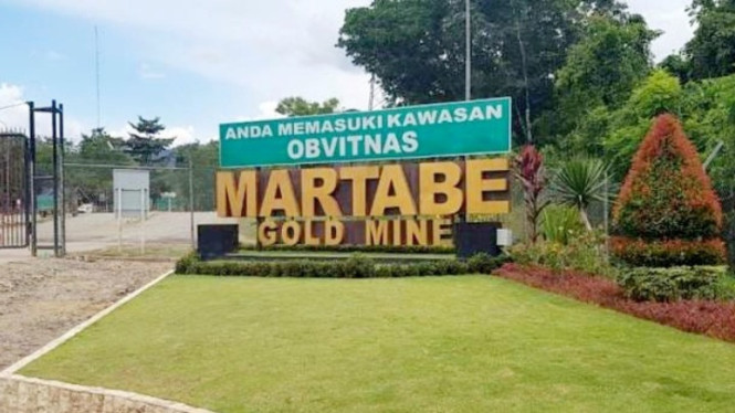 Martabe Gold Mine.