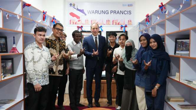 Duta Besar Prancis untuk Indonesia, Timor Leste, dan ASEAN, H.E. Fabien Penone berkunjung ke UMSU.