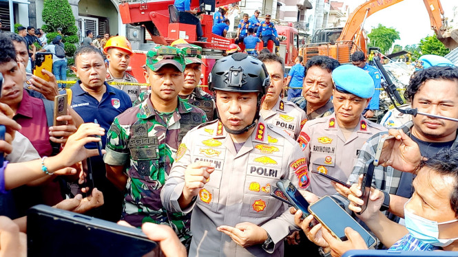 Kapolrestabes Medan, Kombes Pol. Jean Calvijn Simanjuntak.