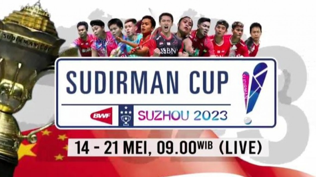 Link Live Streaming Piala Sudirman Cup 2023 Hari Ini Ada Malaysia vs China Taipei, Jepang vs Korea