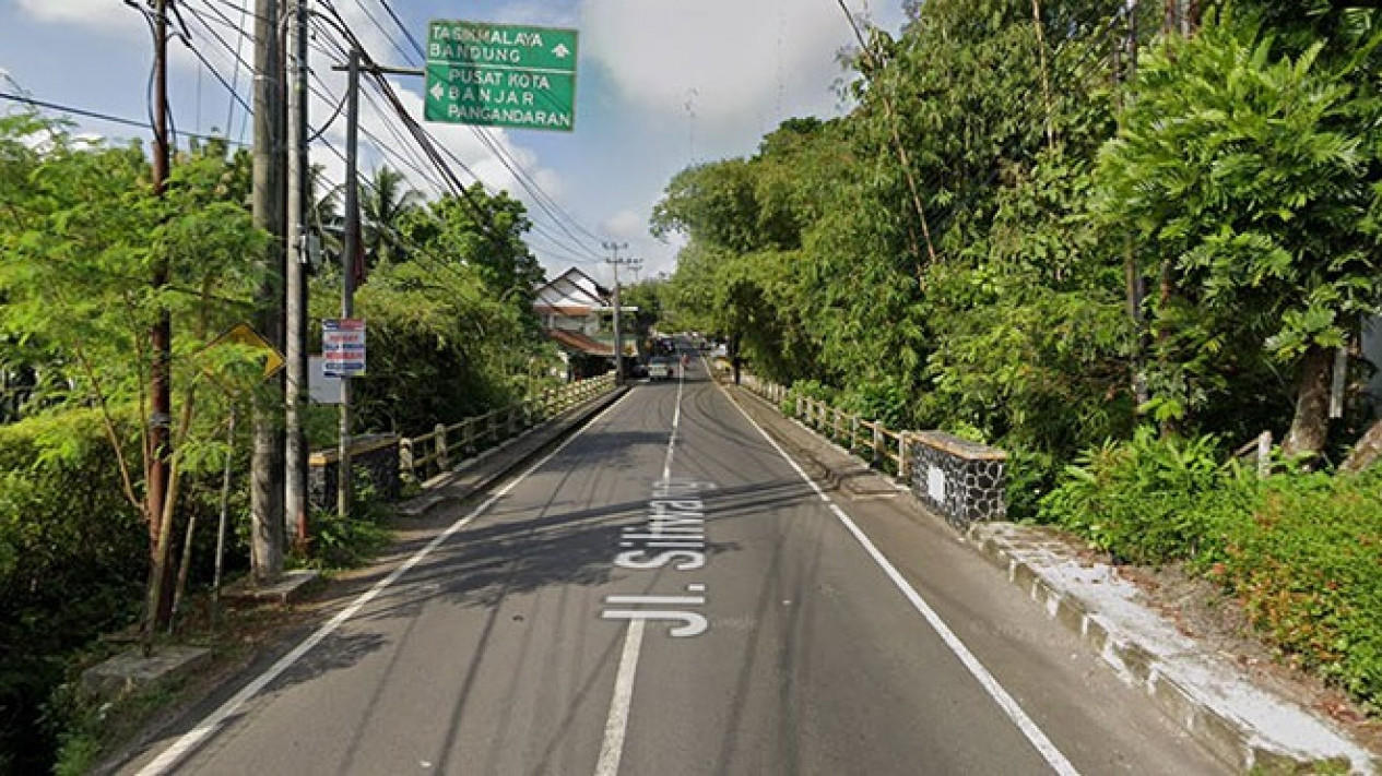 Jembatan Cigede "Tonjog" Ciamis, Jawa Barat.