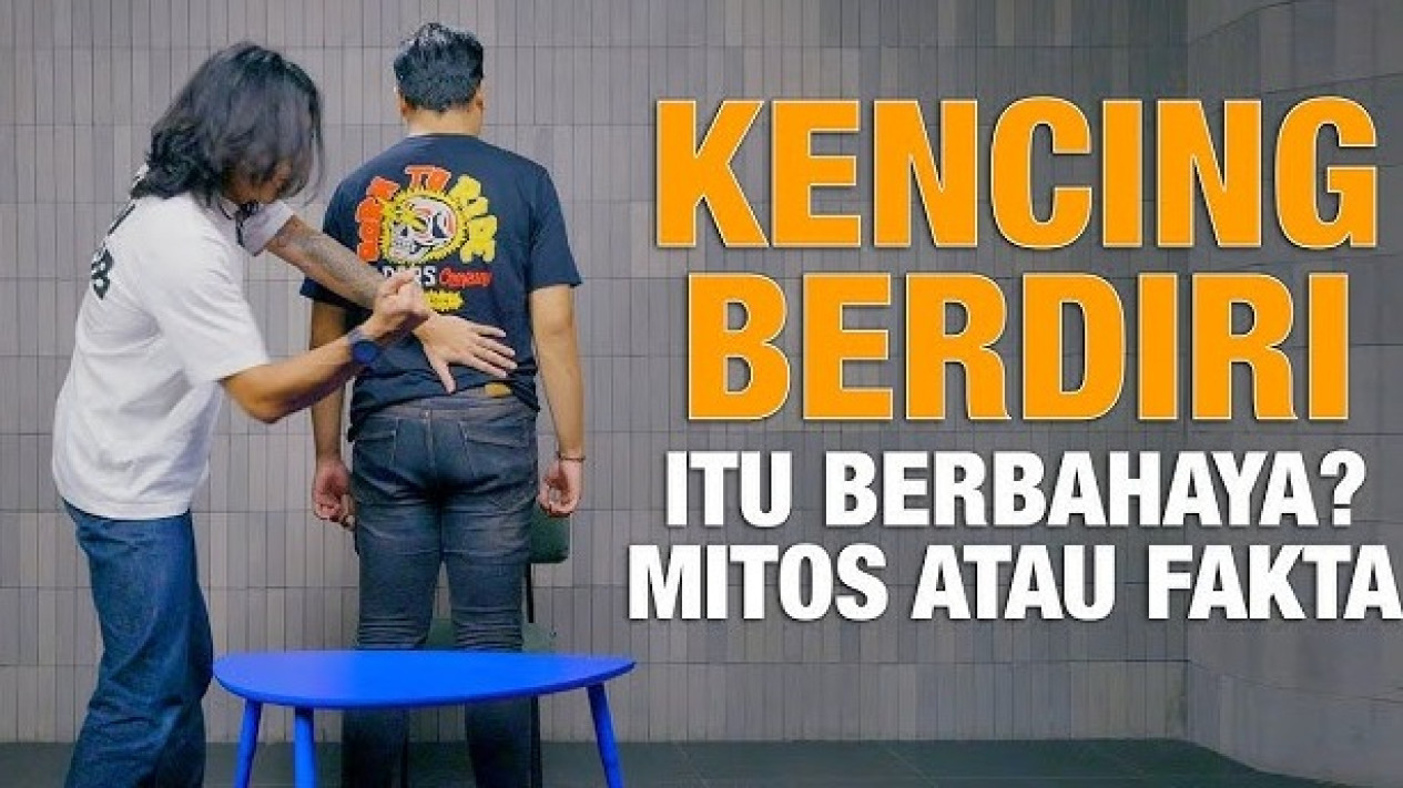 Dokter Tirta ungkap mitos kencing berdiri bisa sebabkan ISK.