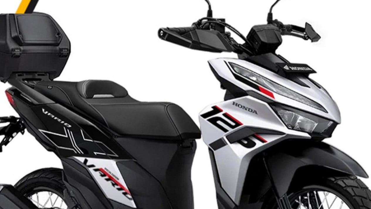 Prediksi Tampilan Honda Vario 125 Bergaya Adventure.