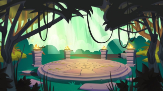 Ilustrasi Altar Tempat Ritual Purba Ilustrasi Altar Tempat Ritual Purba