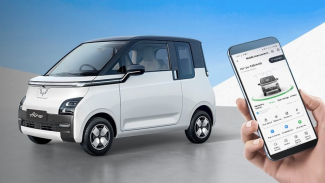 Penampakan Mobil City Car Wuling Air Ev. Penampakan Mobil City Car Wuling Air Ev.