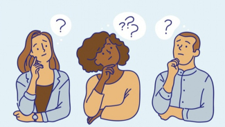 Ilustrasi orang sedang berfikir. Ilustrasi orang sedang berfikir.