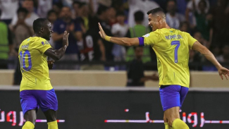 Sadio Mane dan Cristiano Ronaldo, duet superstar Al Nassr. Sadio Mane dan Cristiano Ronaldo, duet superstar Al Nassr.