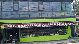 Mie Bakso Kang Dani, rekomendasi tempat makan bakso Ciamis.