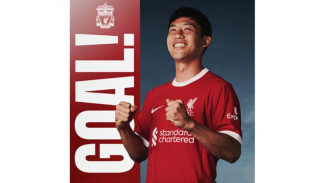 Wataru Endo cetak gol perdana untuk Liverpool. Wataru Endo cetak gol perdana untuk Liverpool.