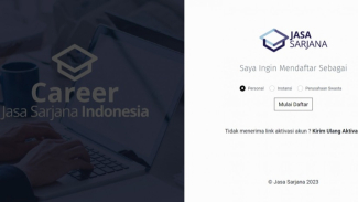 Tampilan depan saufacenter.com
