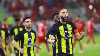Karim Benzema tampil gacor dengan cetak hattrick ke gawang Abha. Karim Benzema tampil gacor dengan cetak hattrick ke gawang Abha.