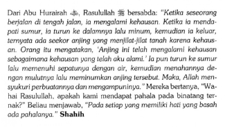 Terjemahan Hadis Menyayangi Binatang Terjemahan Hadis Menyayangi Binatang