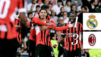 AC Milan menang telak atas Real Madrid di Santiago Bernabeu. AC Milan menang telak atas Real Madrid di Santiago Bernabeu.