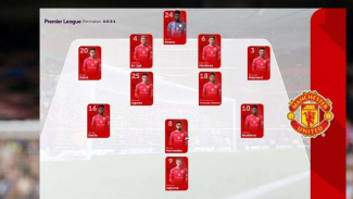 Simulasi susunan pemain Manchester United vs Leichester di EA games. Simulasi susunan pemain Manchester United vs Leichester di EA games.
