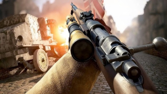 Penampkan game Battlefield. Penampkan game Battlefield.