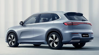 Penampakan SUV Listrik Geely EX5.