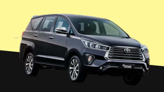 Tampilan mobil Toyota Kijang Innova Reborn.