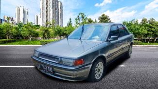 Mazda Interplay 323 1991, Mobil Bekas di Bawah Rp30 Juta. Mazda Interplay 323 1991, Mobil Bekas di Bawah Rp30 Juta.