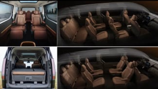 Penampakan interior Hyundai Satria.
