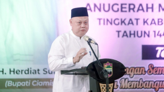 Ketua PD DMI Ciamis, Syarief Nurhidayat.